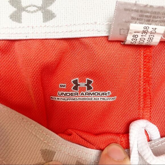 Under armour orange white shorts - Picture 4 of 5